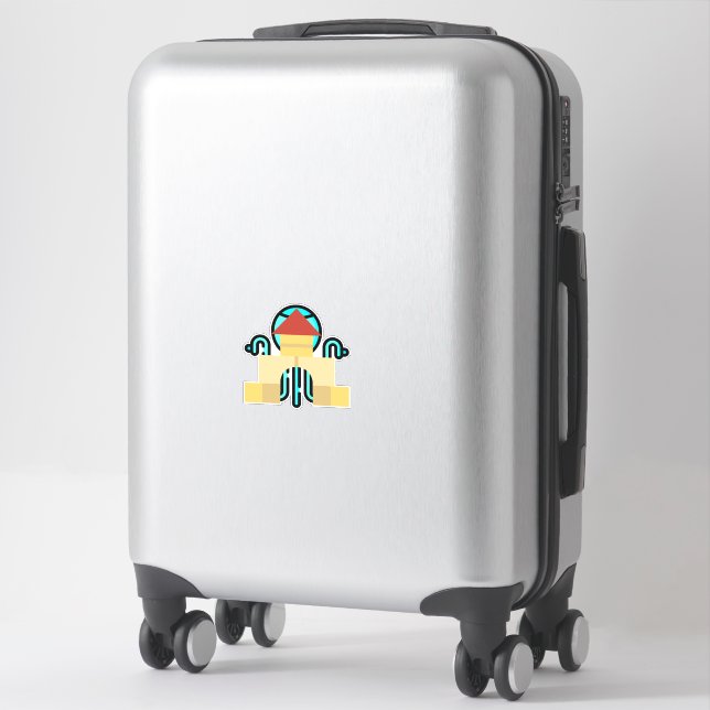 building blocks sticker (Suitcase)