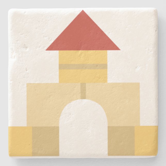 building blocks stone coaster (Front)