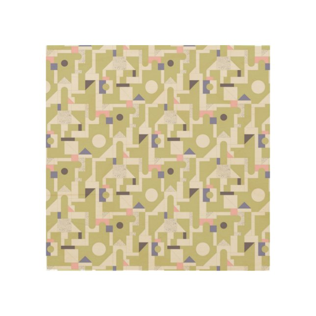 Building Blocks Wood Wall Decor (Front)