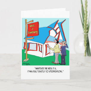 Building Cartoon 9233 Card