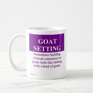 Building Consensus on Goal Setting (3) mug