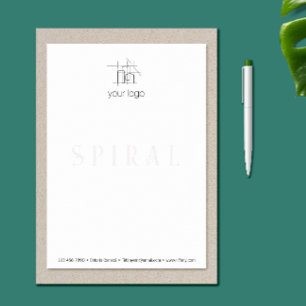 Building Construction Contractor Modern Minimalist Letterhead