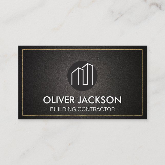 Building Icons Business Card (Front)