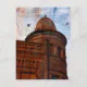 building in Fort Madison with rust background Postcard | Zazzle