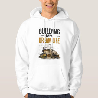 Building My Dream Life – Progress Over Perfection Hoodie
