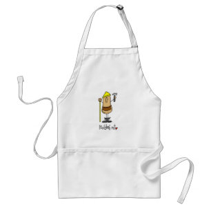 Building Nut T-shirts and Gifts Adult Apron