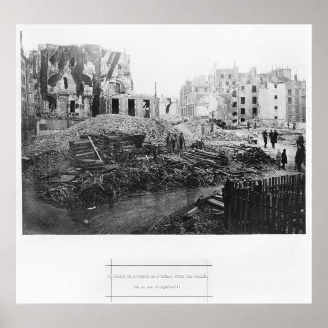 Building of Avenue de l'Opera Poster (Front)