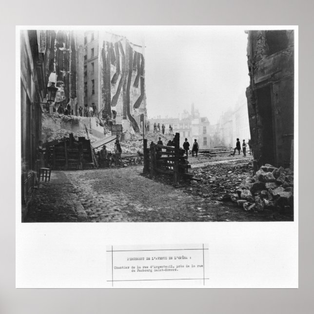 Building of Avenue de l'Opera Poster (Front)