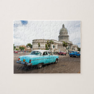 Building of Capitol in Havana Jigsaw Puzzle