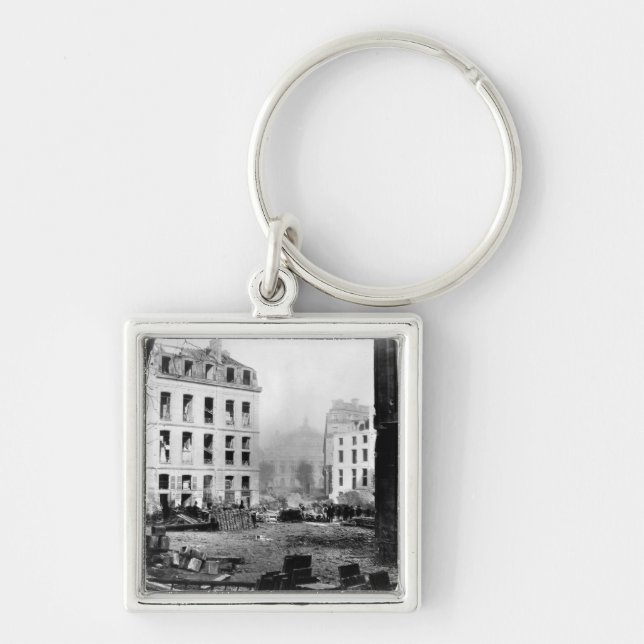 Building of the Avenue de l'Opera Keychain (Front)