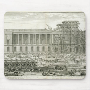 Building of the Main Entrance of the Louvre, Paris Mouse Pad