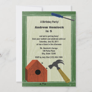 Building Party Invitation