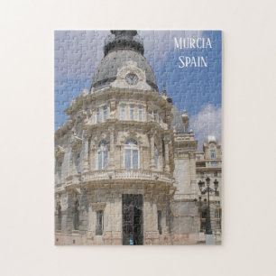 Building photo in Murcia Spain Jigsaw Puzzle