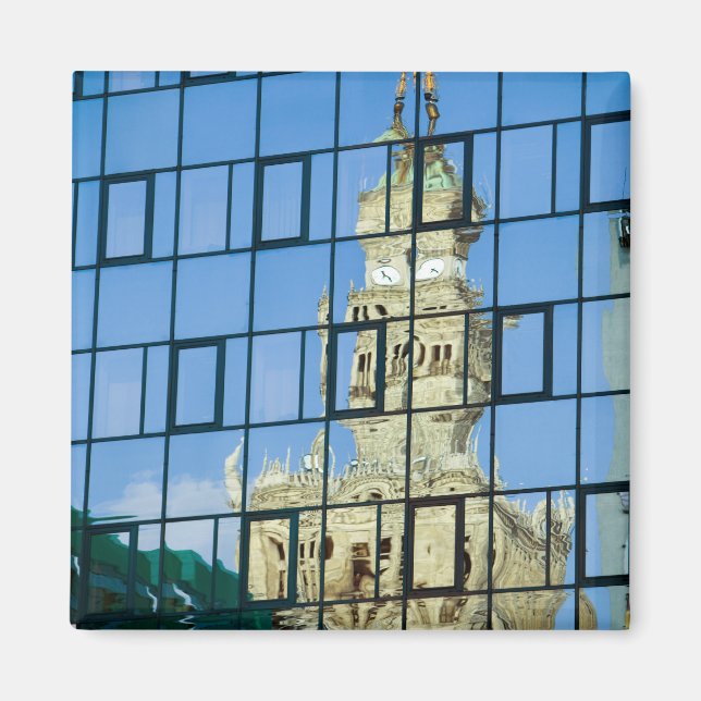 Building Reflections Magnet (Front)