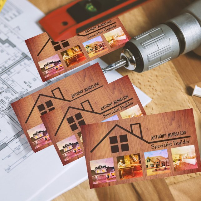 Building reforms estate agent business card (Creator Uploaded)