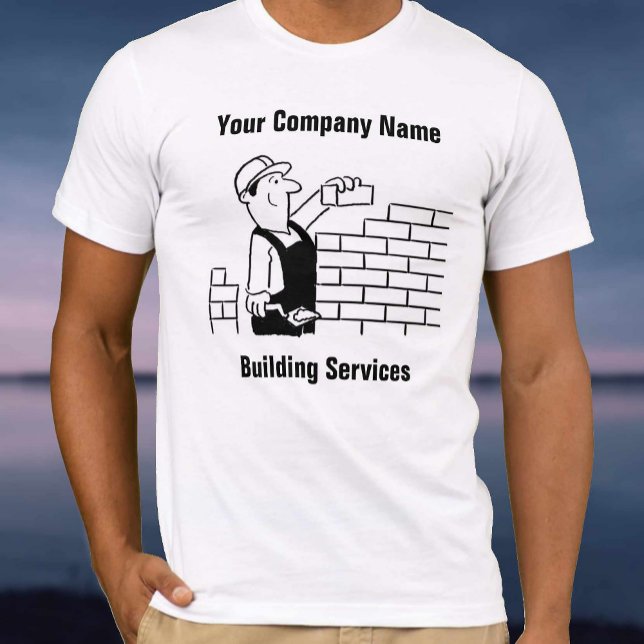 Building Services Cartoon T-Shirt (Creator Uploaded)