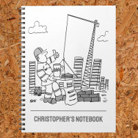Building Site Overhead Crane Operator Notebook