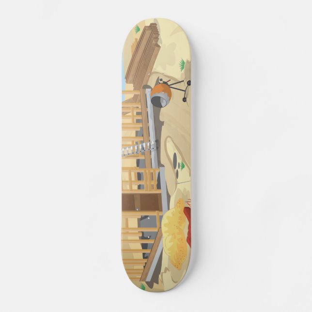 building skateboard deck (Front)