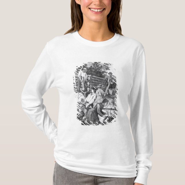 Building the Log-Cabin T-Shirt (Front)