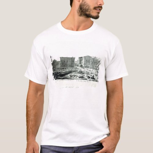 Building the New Gallery of the British Museum T_Shirt