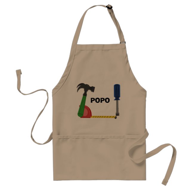 Building Tools Adult Apron (Front)