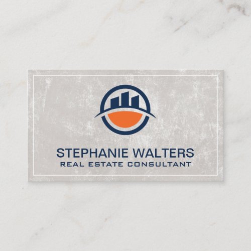 Building Town Logo Business Card