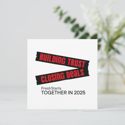 Building Trust, Closing Deals (Standing Front)
