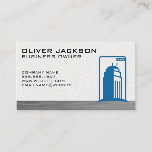 Building Under Construction Business Card