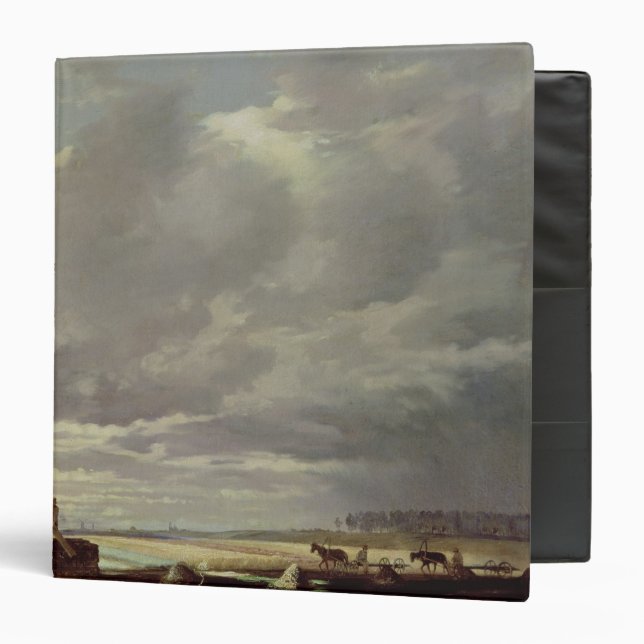 Building Work on a Railway Line, 1871 Binder (Front/Inside)