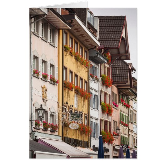 Buildings along Kaiserstrasse Cards (Front)