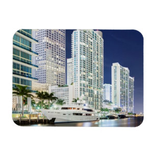 Buildings along the Miami River Riverwalk Magnet