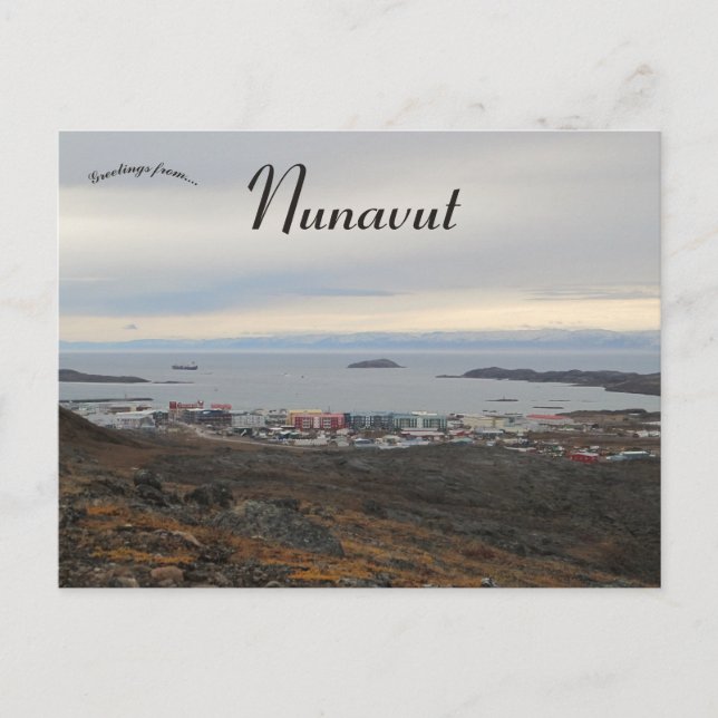 Buildings Along the Shoreline Postcard (Front)