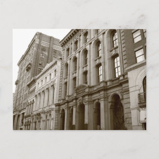 Buildings in Sepia Tones Postcards