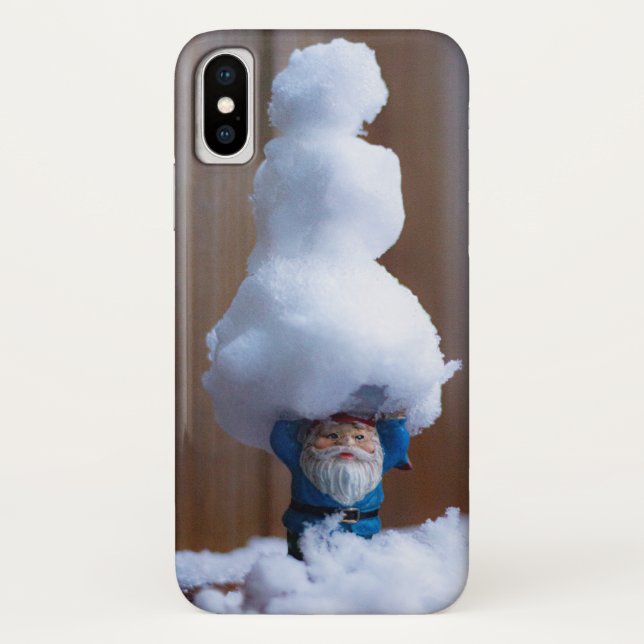 Built a Snowman V Case-Mate iPhone Case (Back)