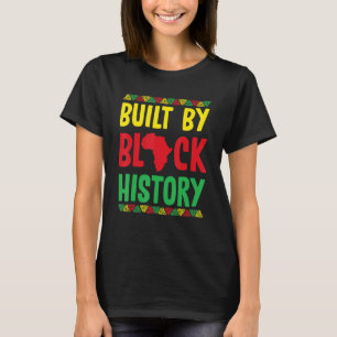 Built By Black History Bhm African Pride Month Men T-Shirt