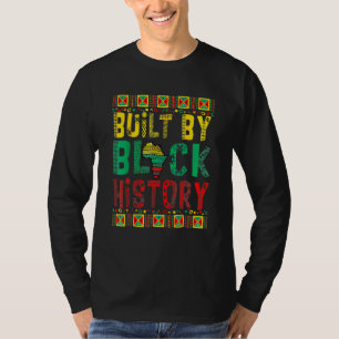 Built By Black History BHM African Pride Month Men T-Shirt