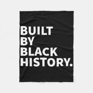 Built By Black History - Black History Month Junet Fleece Blanket