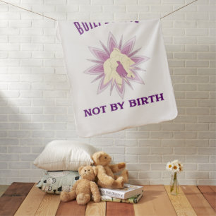 Built By Love Not By Birth Adoptive Mom Baby Blanket