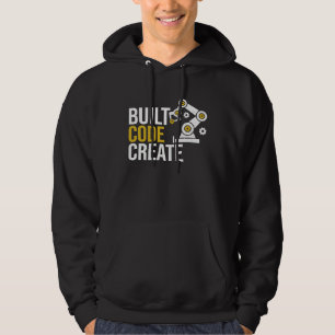 Built code create automation Engineering Programmi Hoodie