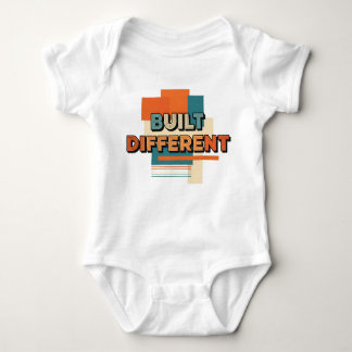 Built different baby bodysuit