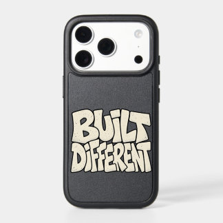 Built Different — Elite Mindset Motivation Graphic iPhone 17 Pro Case