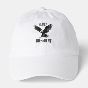  Built Different Gym Motivational Eagle Fitness Hat