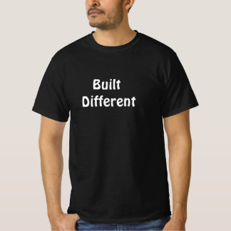 Built Different – Motivational Men’s T-Shirt