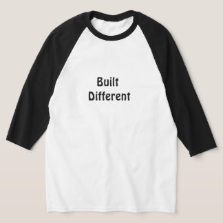 Built Different – Motivational Men’s T-Shirt