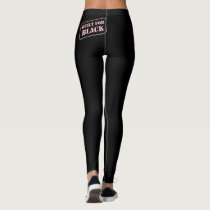 Built for Black Leggings Pink over Black Built for Black Leggings Pink over Black