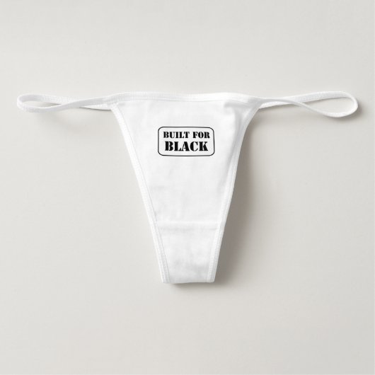 Built for Black - Queen of Spades Thong (Front)