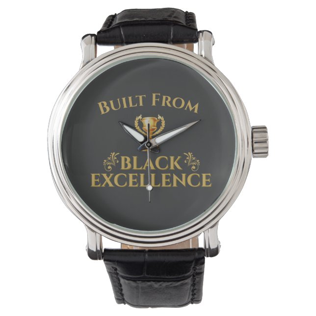 Built From Black Excellence Legacy Watch (Front)