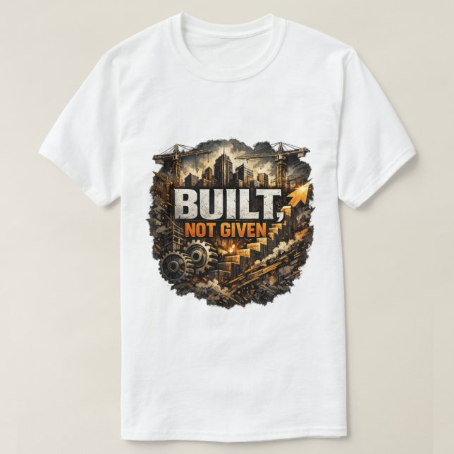 Built Not Given  T-Shirt (Design Front)