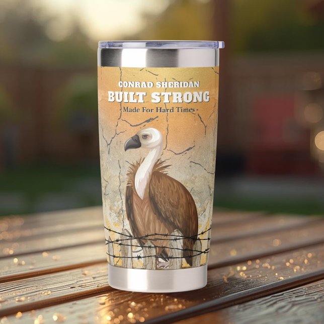 Built Strong Personalized Insulated Tumbler For Me (Creator Uploaded)