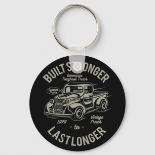 Built Stronger to Last Longer   USA Toughest Truck Keychain